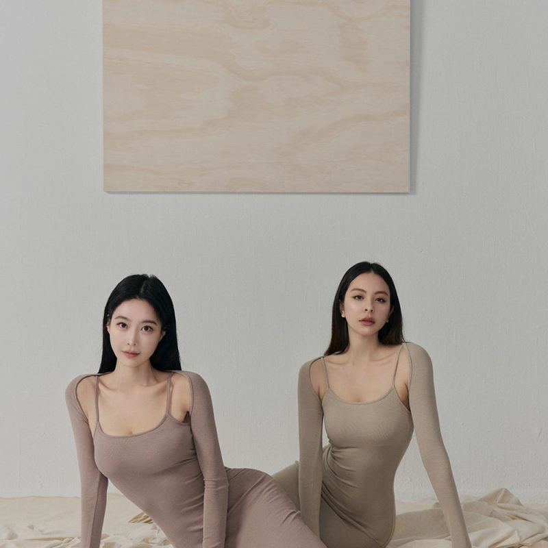 elegant rib knit shrug螺紋小罩衫