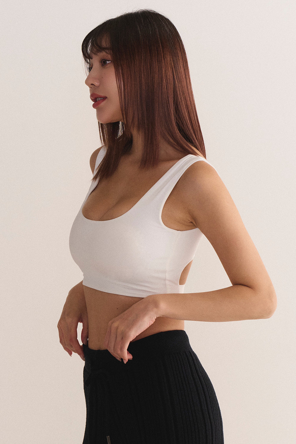 essential back line bra top<br/>運動集中寬肩帶bratop essential back line bra top運動集中寬肩帶bratop