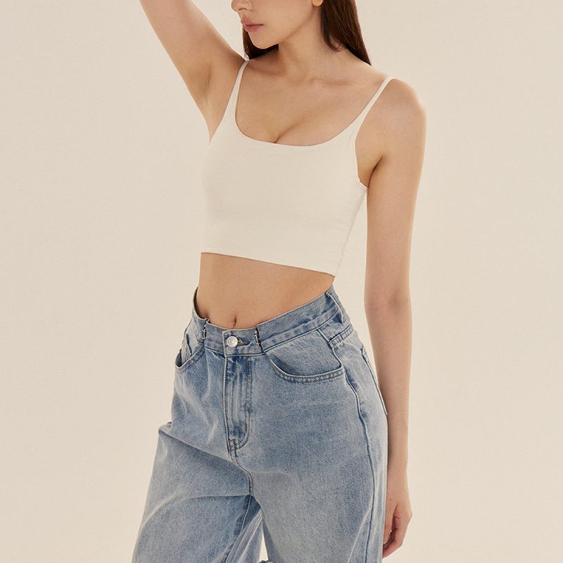 essential t shirt bra top顯瘦雲朵感bra top