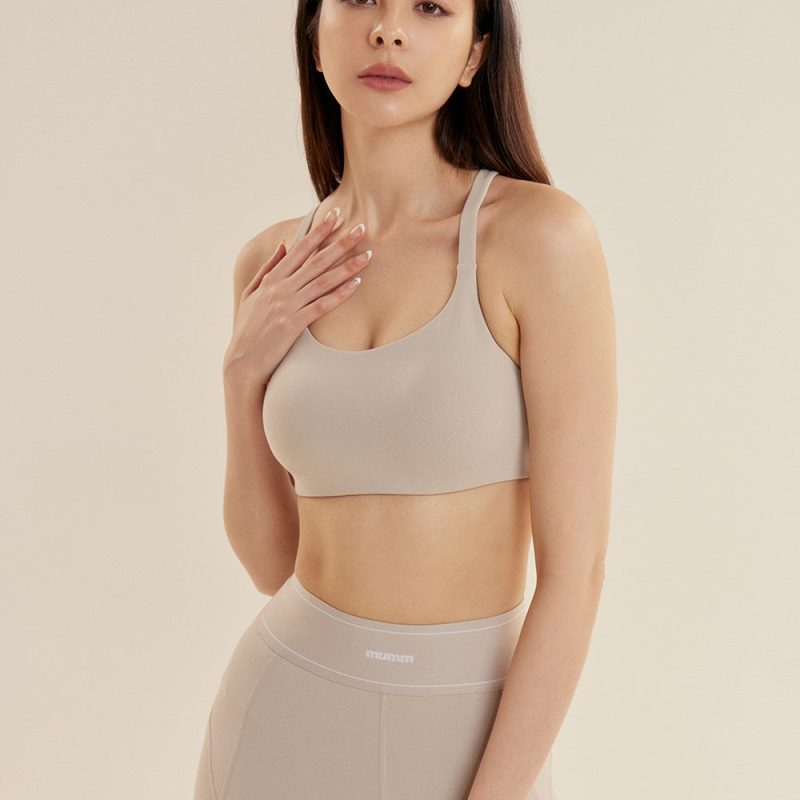 elastic cross back bra top 高彈 4cm 織帶交叉美背 bratop