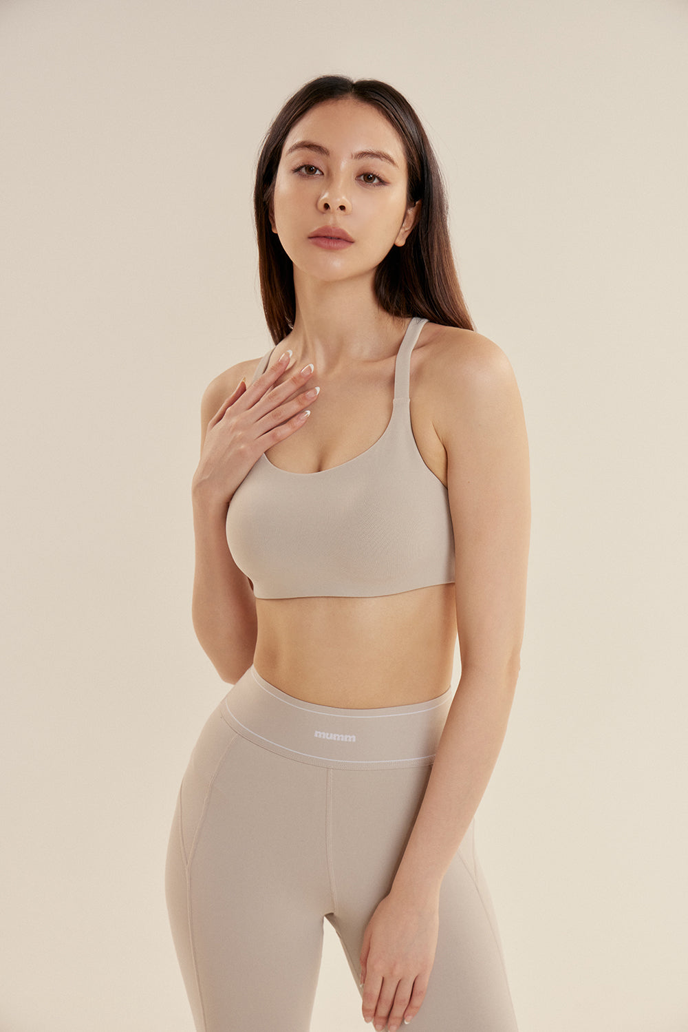 elastic cross back bra top <br/>高彈 4cm 織帶交叉美背 bratop elastic cross back bra top 高彈 4cm 織帶交叉美背 bratop