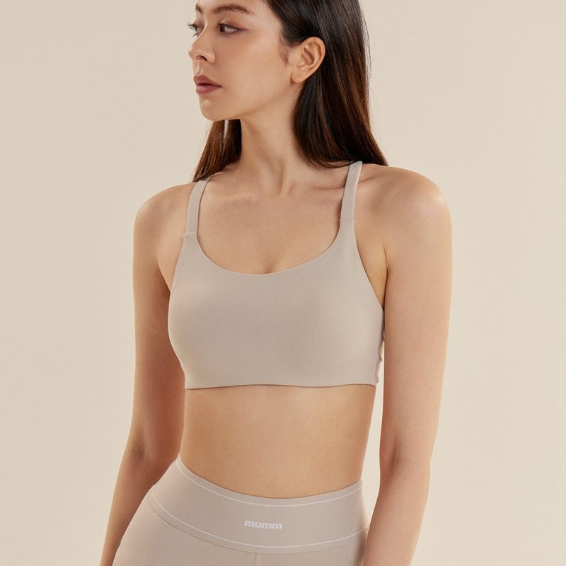elastic cross back bra top 高彈 4cm 織帶交叉美背 bratop