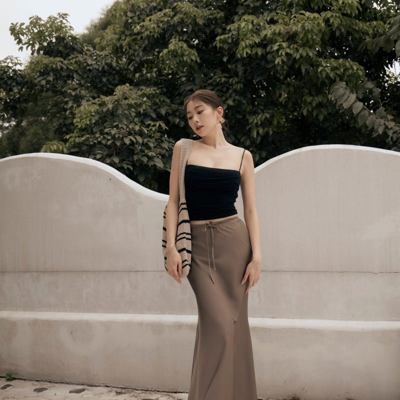 scratched strap bra top藏肚收腰push up bra top