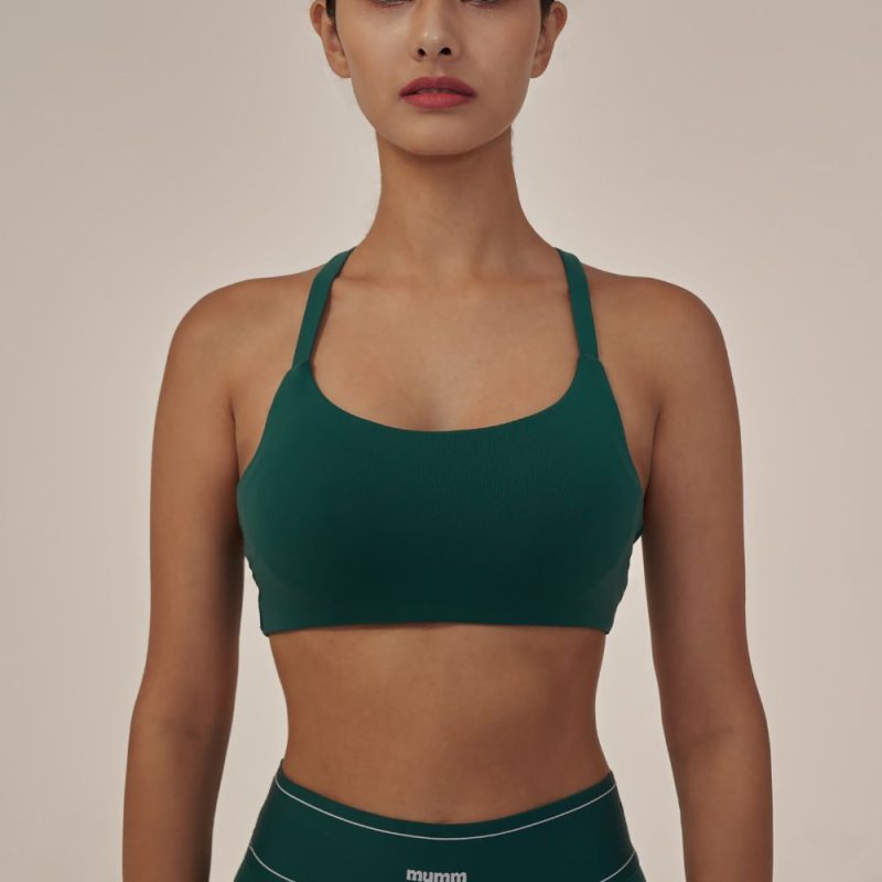 elastic cross back bra top 高彈 4cm 織帶交叉美背 bratop