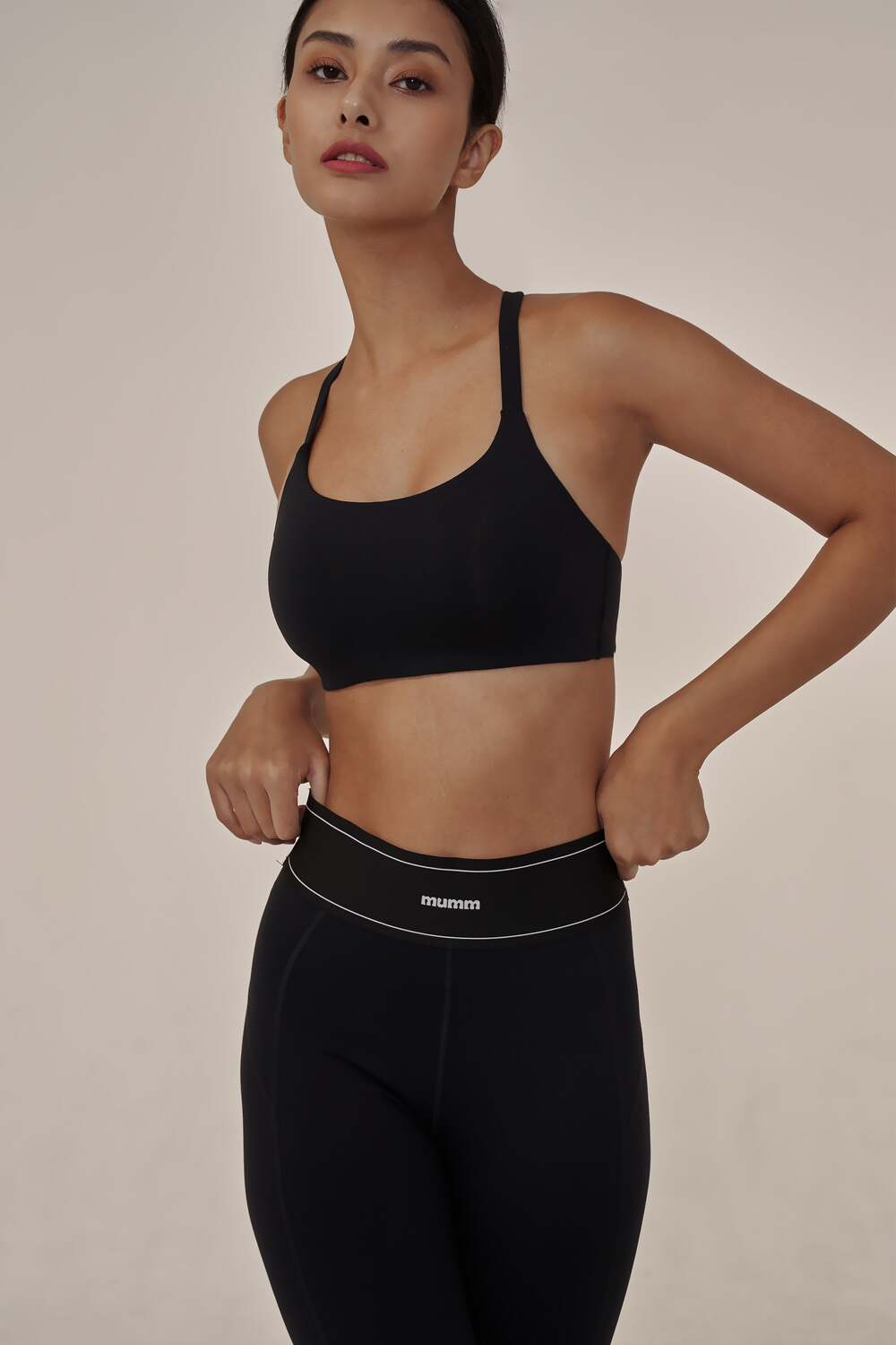 elastic cross back bra top <br/>高彈 4cm 織帶交叉美背 bratop elastic cross back bra top 高彈 4cm 織帶交叉美背 bratop