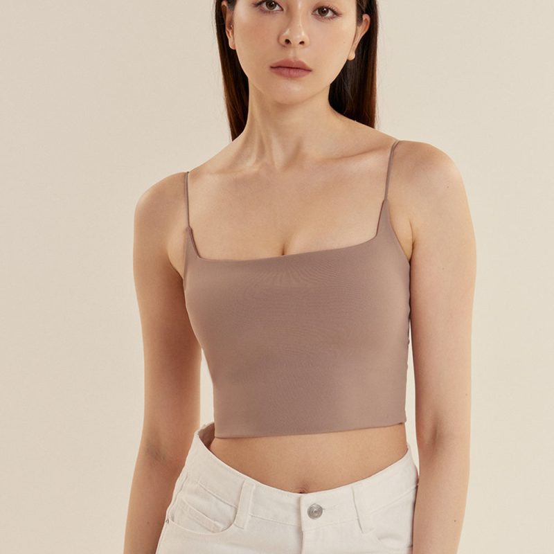 essential seamless bra toppush up彈力邊邊bra top