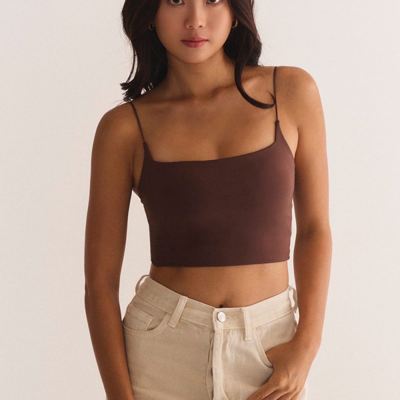 essential seamless bra toppush up彈力邊邊bra top