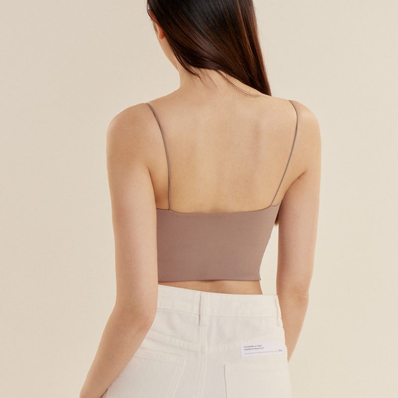 essential seamless bra toppush up彈力邊邊bra top