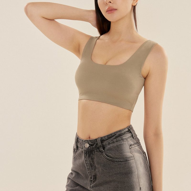 essential back line bra top運動集中寬肩帶bratop