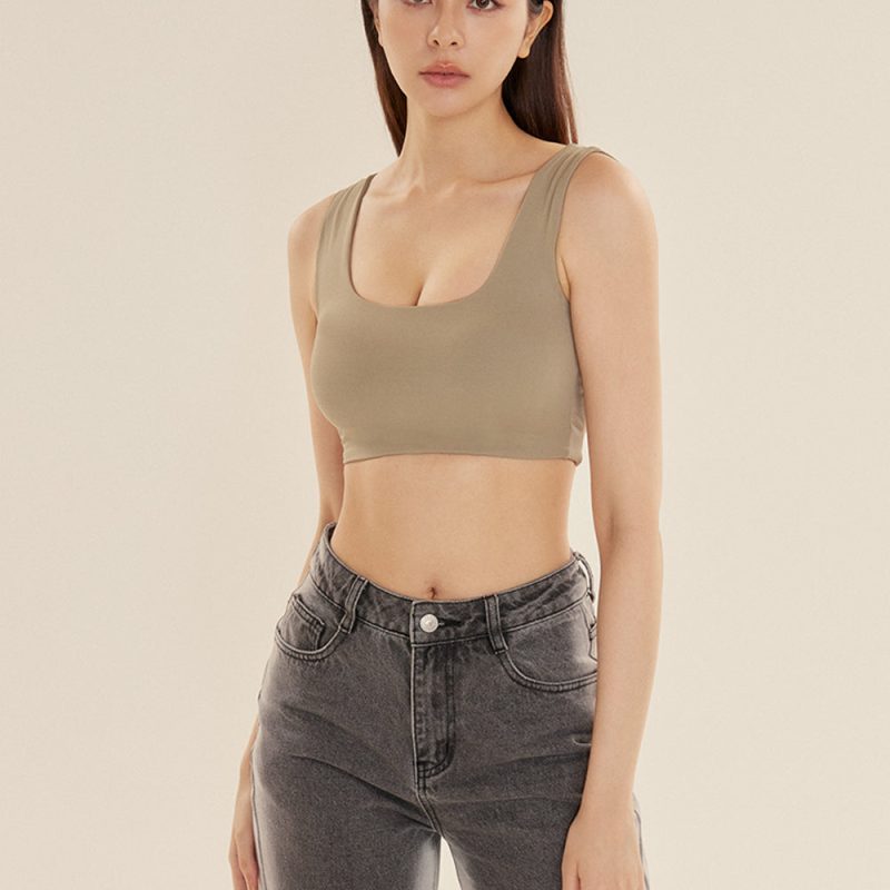 essential back line bra top運動集中寬肩帶bratop