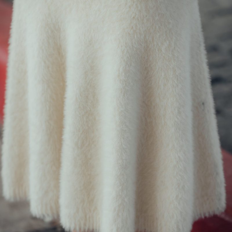 faux fur mermaid skirt (水貂毛感魚尾裙)