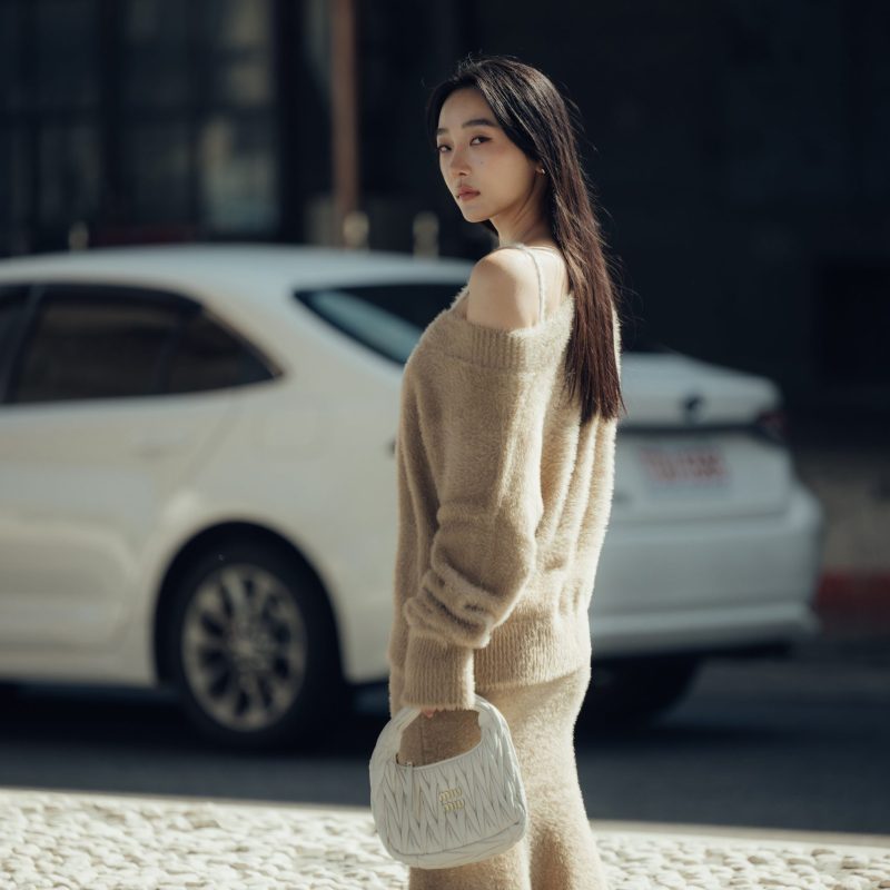 faux fur mermaid skirt (水貂毛感魚尾裙)