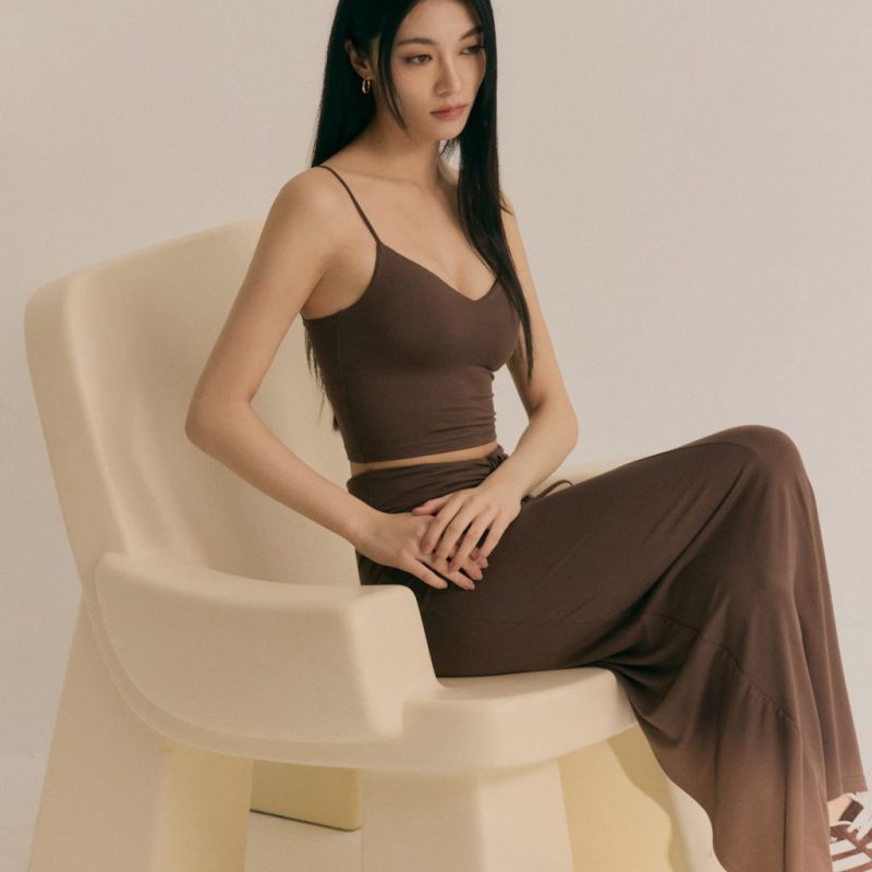 heat++ back slit long skirt (低調辣抽繩後開衩裙)