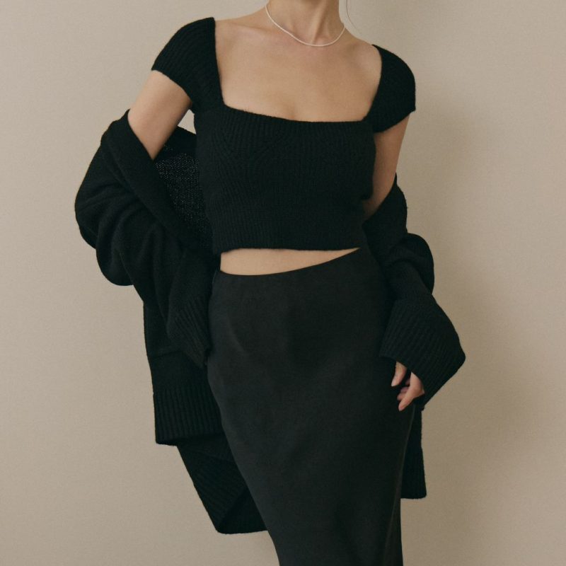 soft skin v neck cardigan親膚粗針v領外套