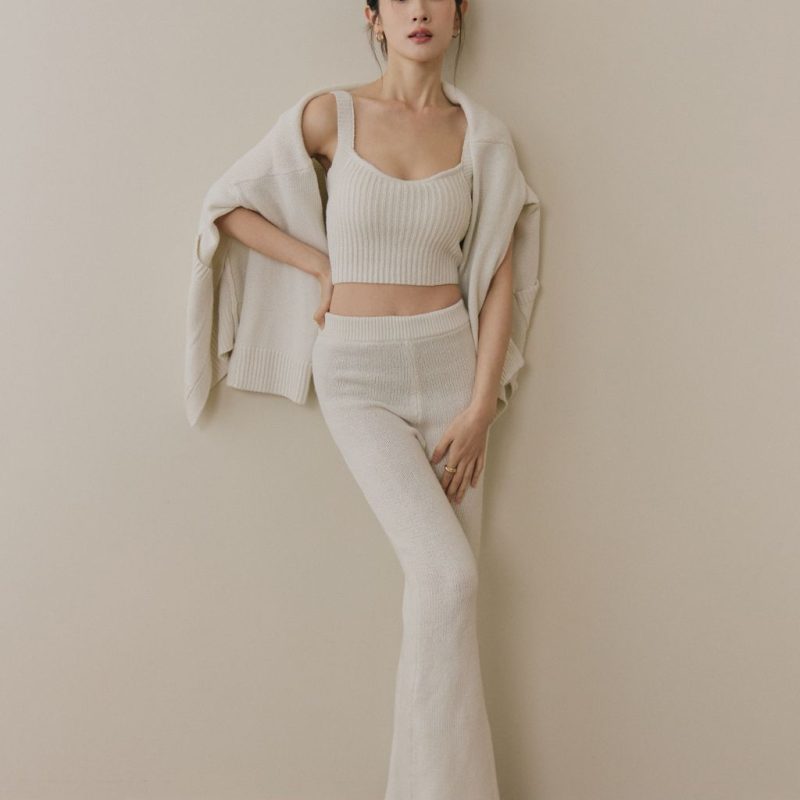 soft skin v neck cardigan親膚粗針v領外套